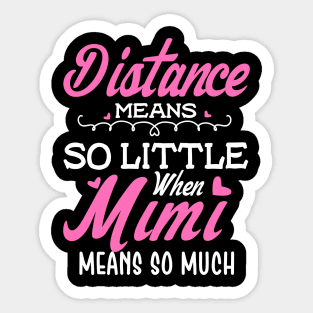 Most Loved Mimi Gift Sticker